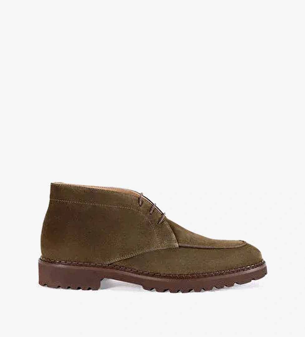 BAĞLI KALIN TABANLI SÜET BOT - Görsel 1