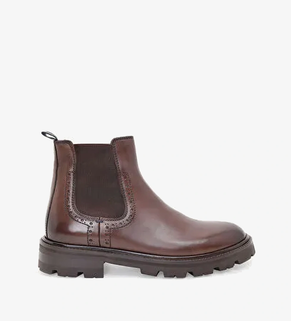 LASTİKLİ DERİ BOT - Görsel 1