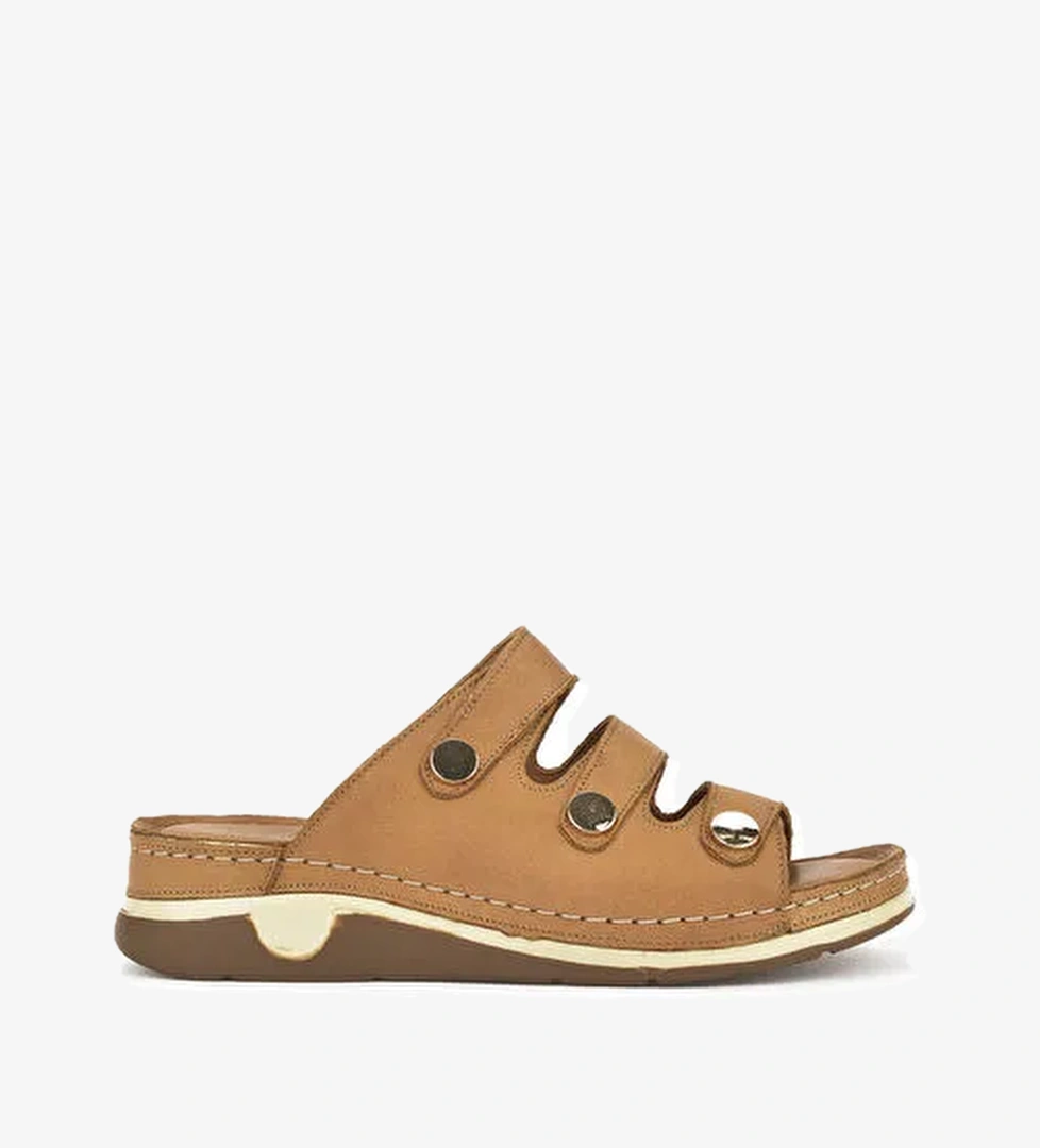 Ziya Taba Kadın Deri Terlik 1511008Z15_320 - Görsel 1