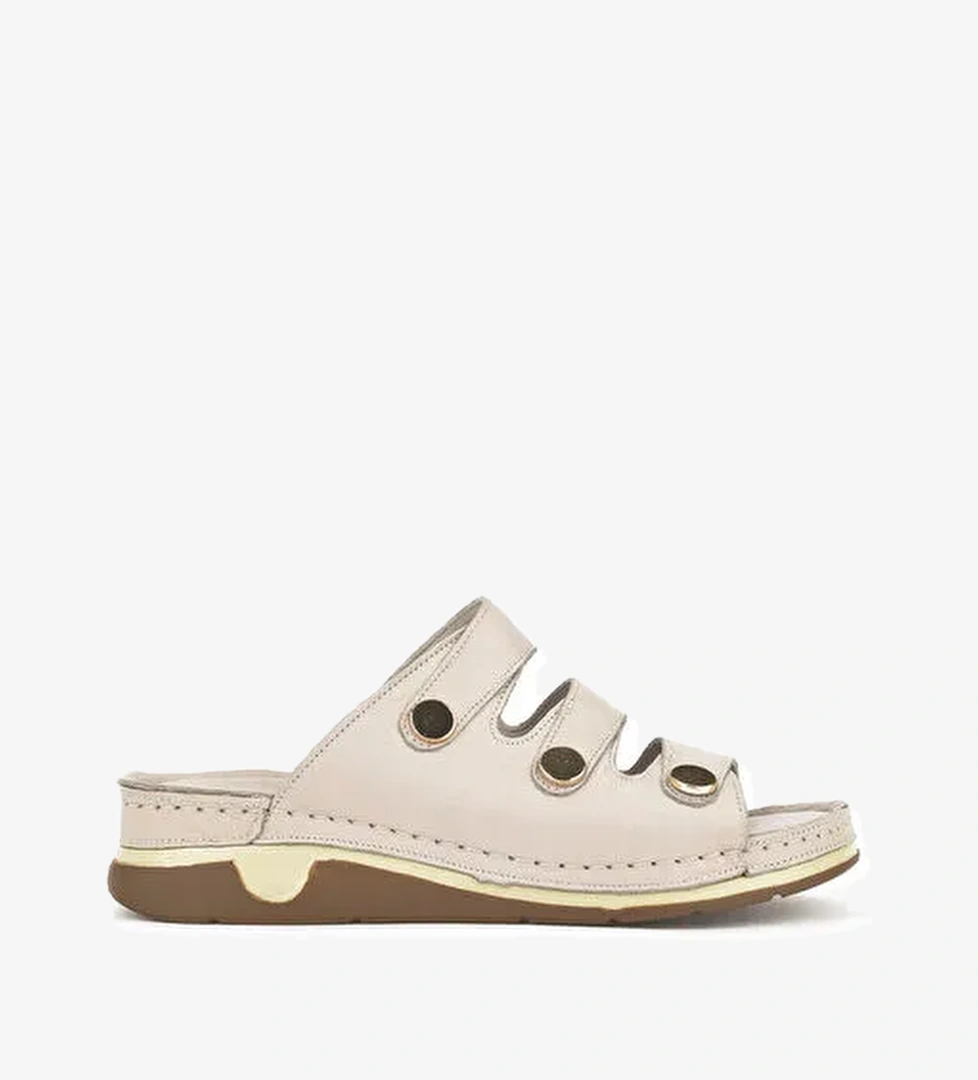 Ziya Bej Kadın Deri Terlik 1511008Z15_011 - Görsel 1