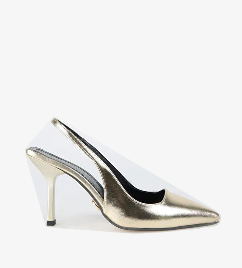 Fabrika Altın Kadın Stiletto LINOS