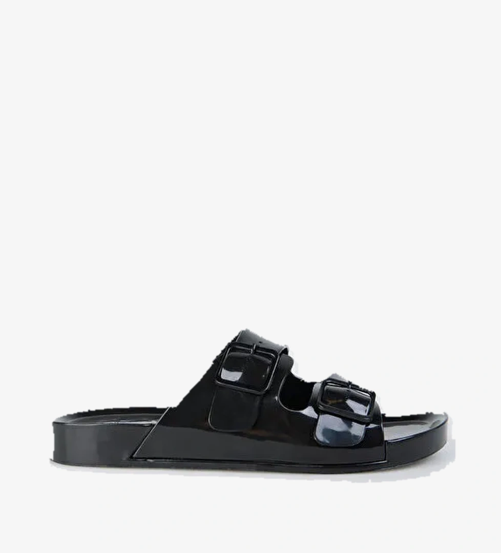 Discovery Expedition Siyah Kadın Plaj Terliği ASULA - Görsel 1