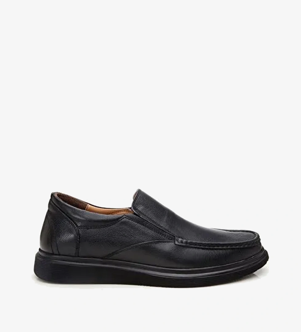 Hotiç Siyah Erkek Deri Günlük Ayakkabı 02AYH305410A100 - Görsel 1