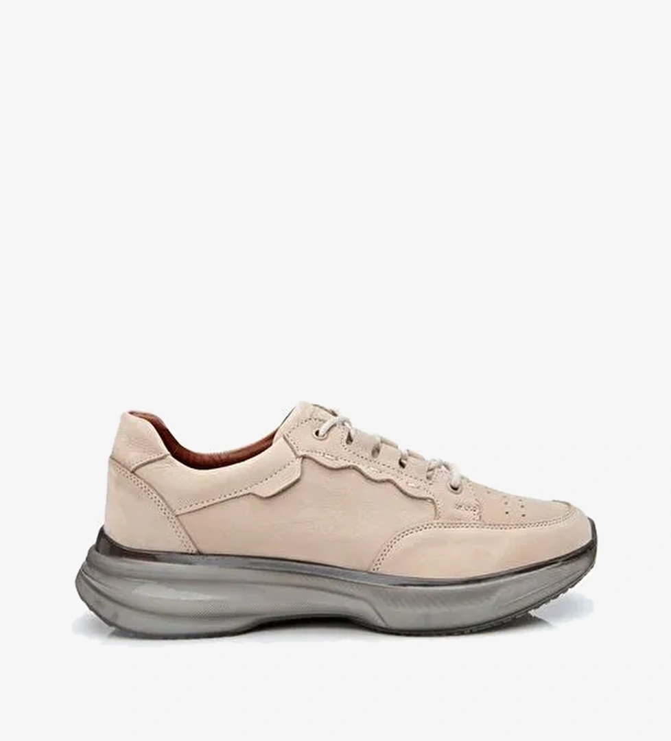 Hotiç Vizon Erkek Deri Sneaker 02AYH281360A450 - Görsel 1