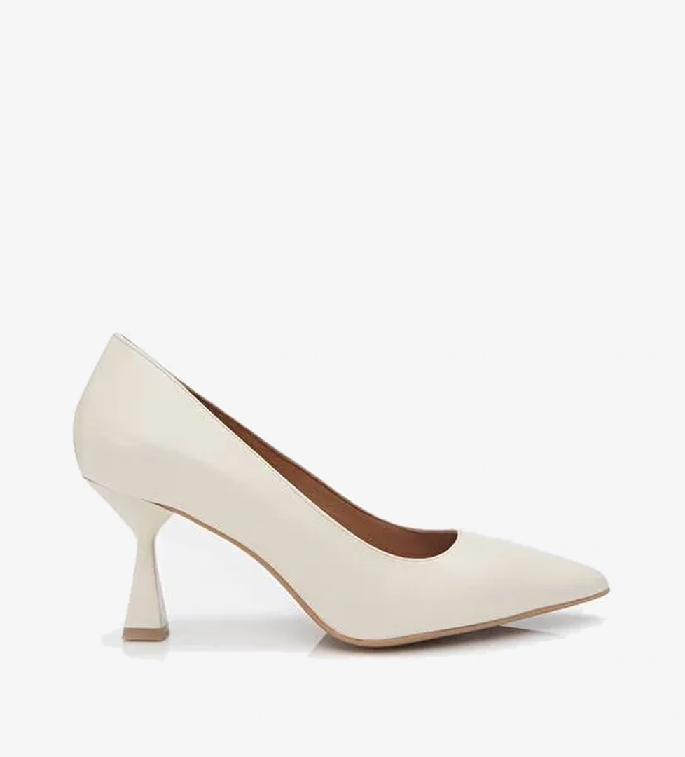 Hotiç Kemik Kadın Deri Stiletto 01AYH304140A400 - Görsel 1