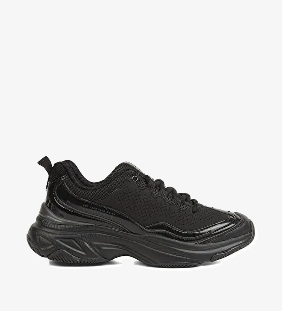 Pierre Cardin Siyah Kadın Sneaker PC-31310-Siyah - Görsel 1