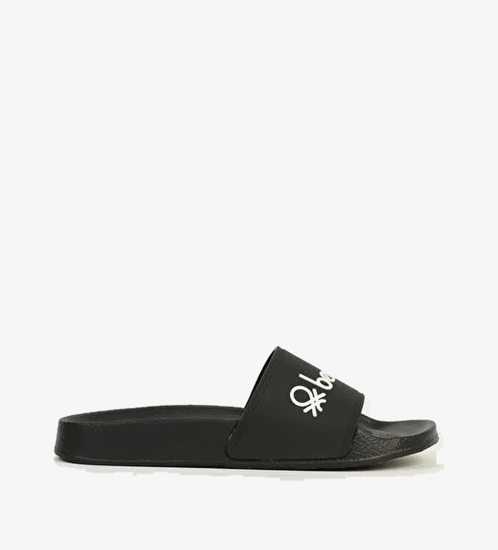 United Colors of Benetton Siyah Kadın Terlik BN-1442-Siyah - Görsel 1