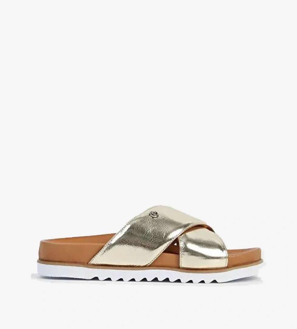 Pierre Cardin Gold Kadın Terlik PC-54601-Light Altin - Görsel 1