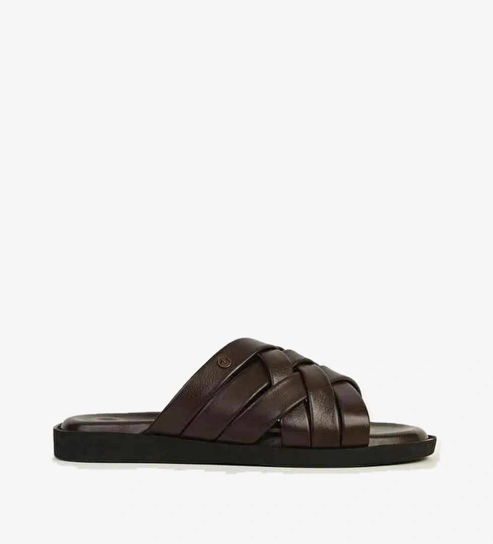 Pierre Cardin Kahverengi Erkek Terlik PC-7318-Kahve - Görsel 1