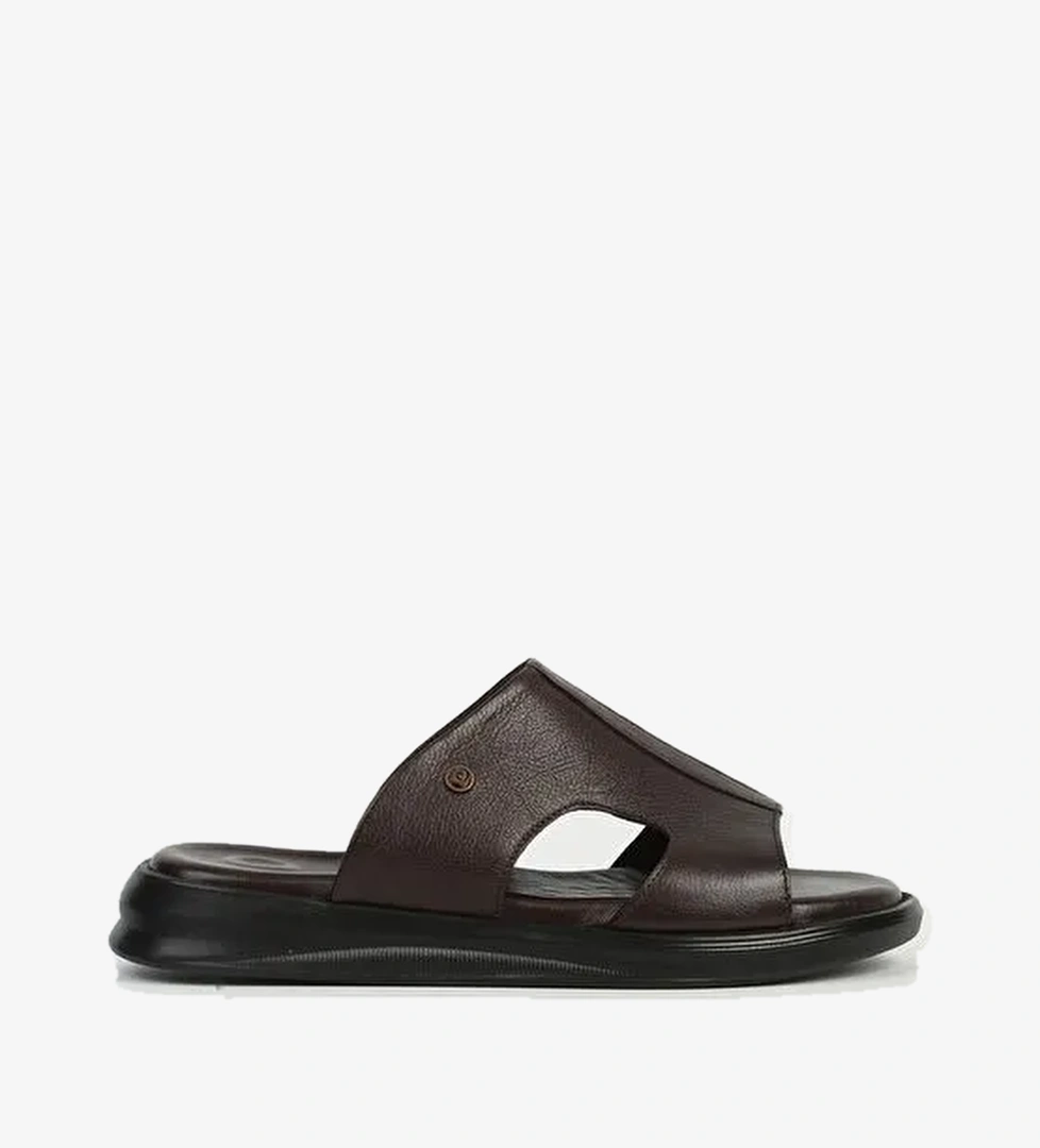 Pierre Cardin Kahverengi Erkek Terlik PC-7324-Kahve - Görsel 1