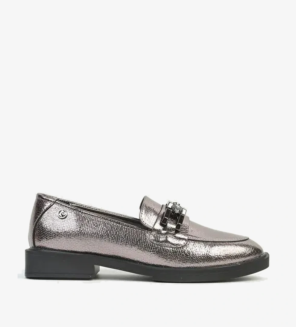 Pierre Cardin® | PC-54271 Platin Kadın Loafer Ayakkabı - Görsel 1
