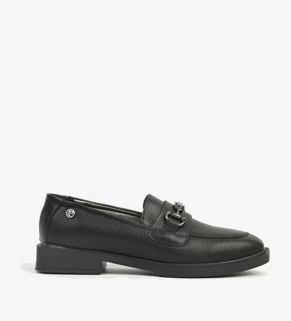 Pierre Cardin® | PC-54274 - Siyah Kadın Loafer Ayakkabı - Görsel 1