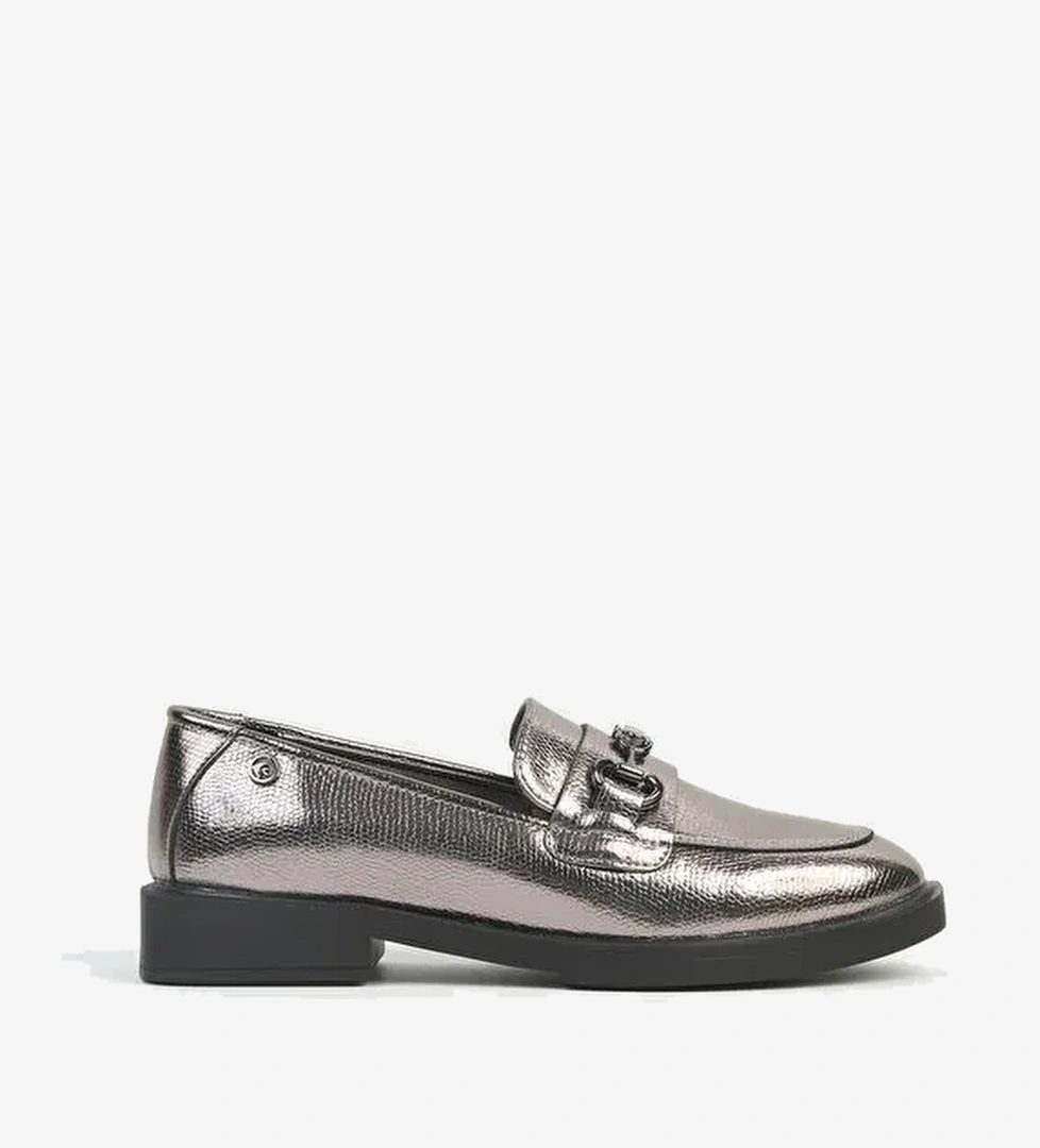 Pierre Cardin® | PC-54274 - Platin Kadın Loafer Ayakkabı - Görsel 1