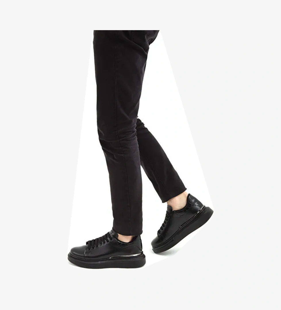 Tamer Tanca Siyah Erkek Sneaker 804 642 ERK AYK SK22/23 - Görsel 1