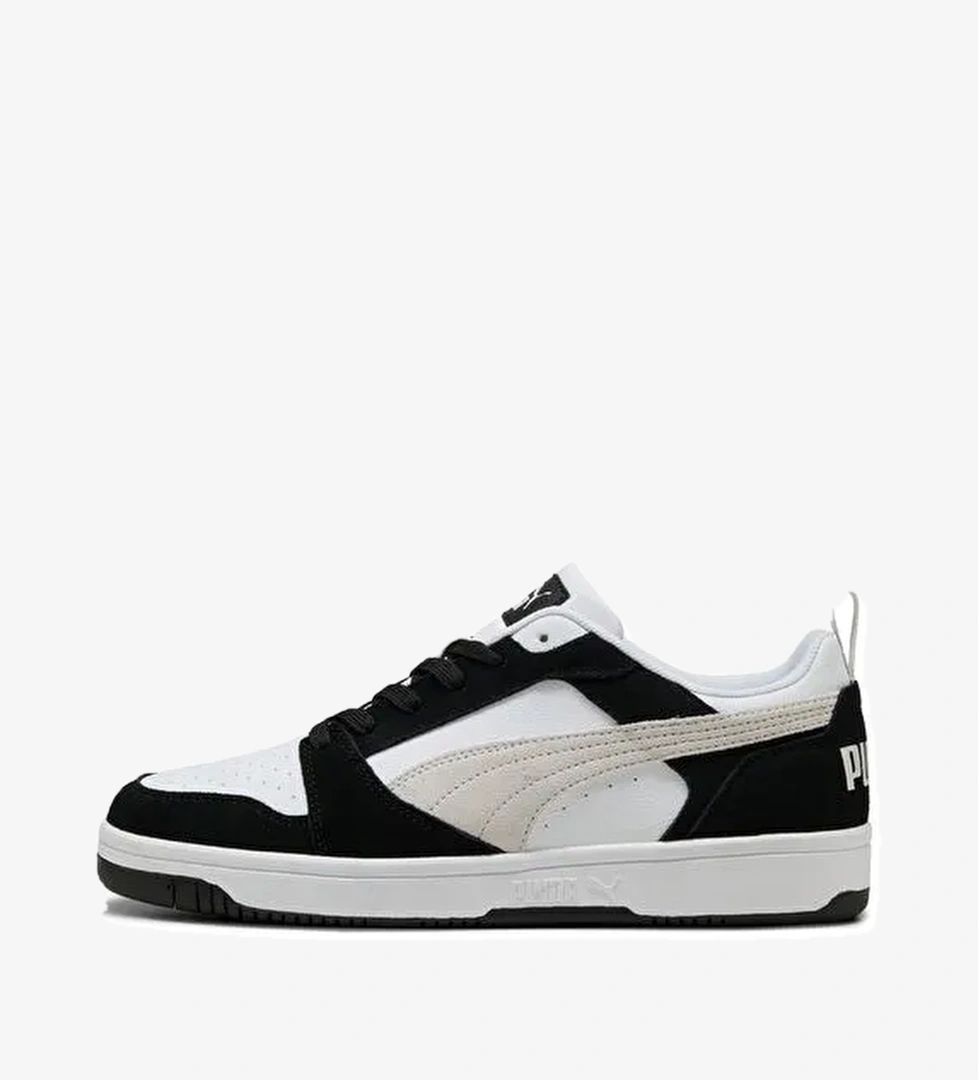 Puma Puma 40226201 Rebound v6 Low SD PUMA Bla Siyah Kadın Basketbol Ayakkabısı model görseli
