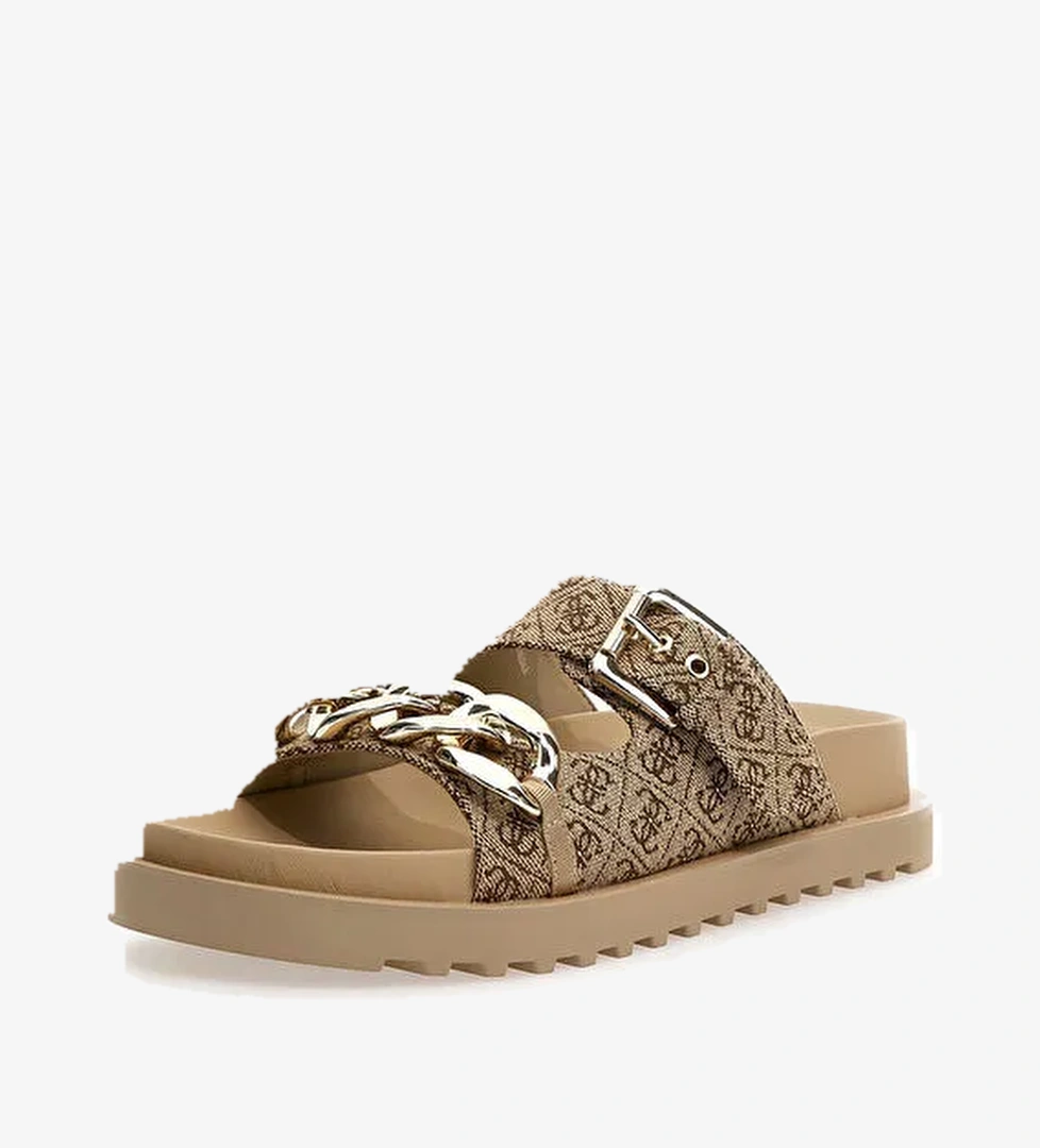 Guess Kahve Kadın Terlik FL6FT2FAL03-BEIBR - Görsel 1