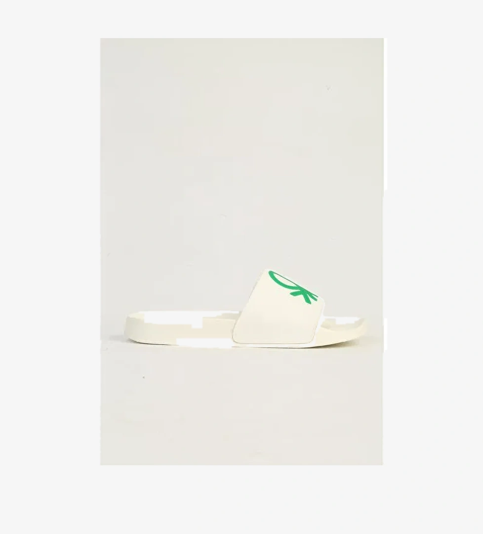 United Colors of Benetton Beyaz Erkek Terlik BN-1429-Beyaz - Görsel 1