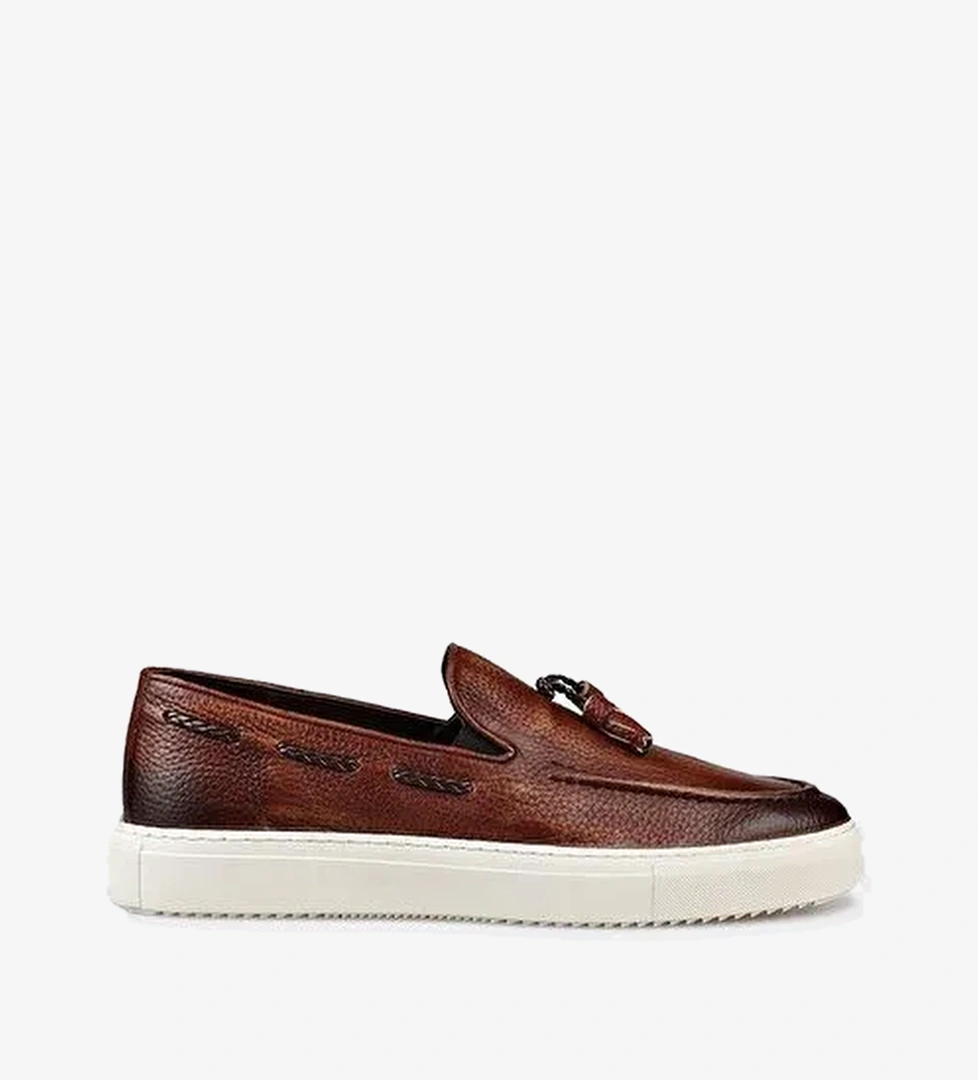 Elle Taba Erkek Deri Loafer RODWEL-5