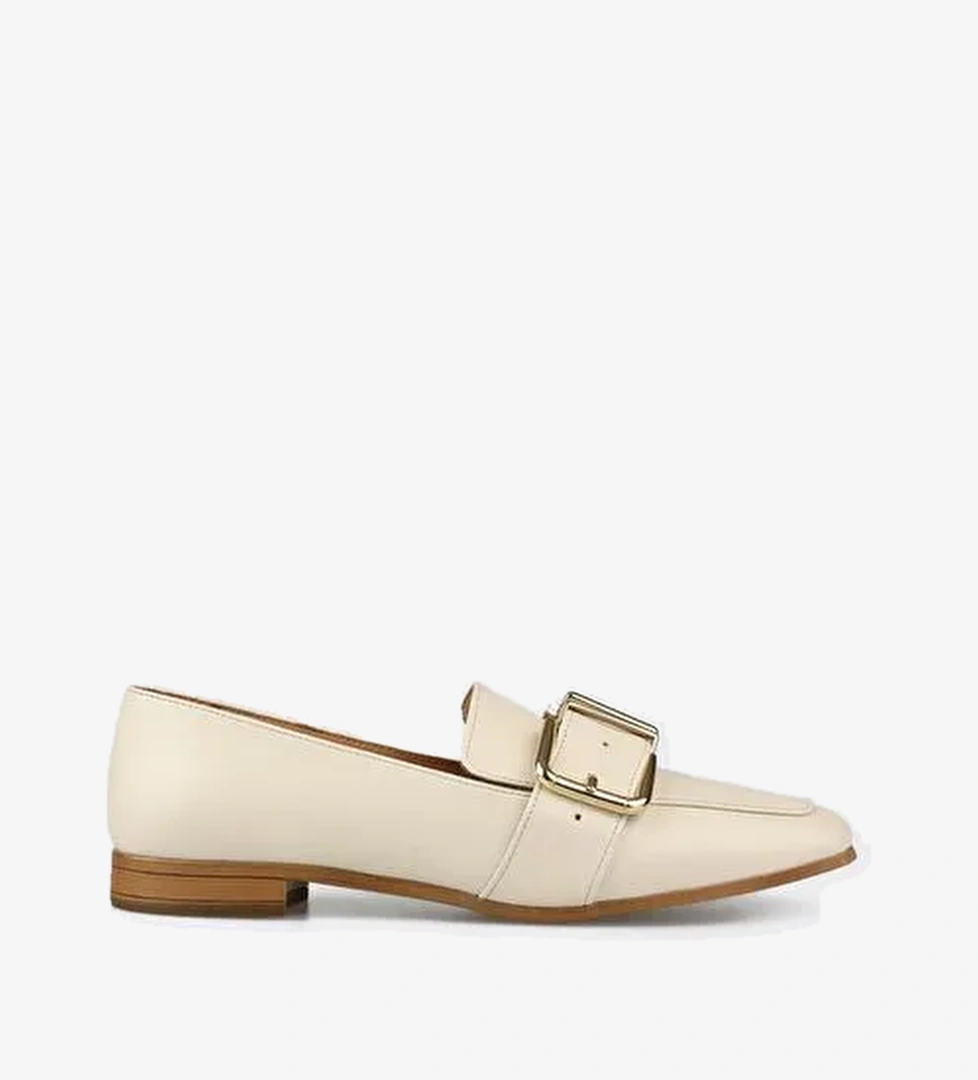 Elle Siyah Kadın Deri Loafer COLM