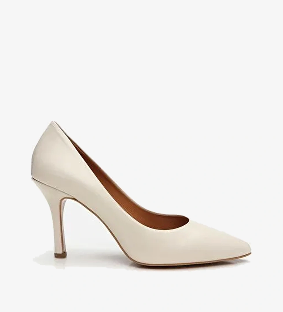 Hotiç Kemik Kadın Deri Stiletto 01AYH304180A400 - Görsel 1