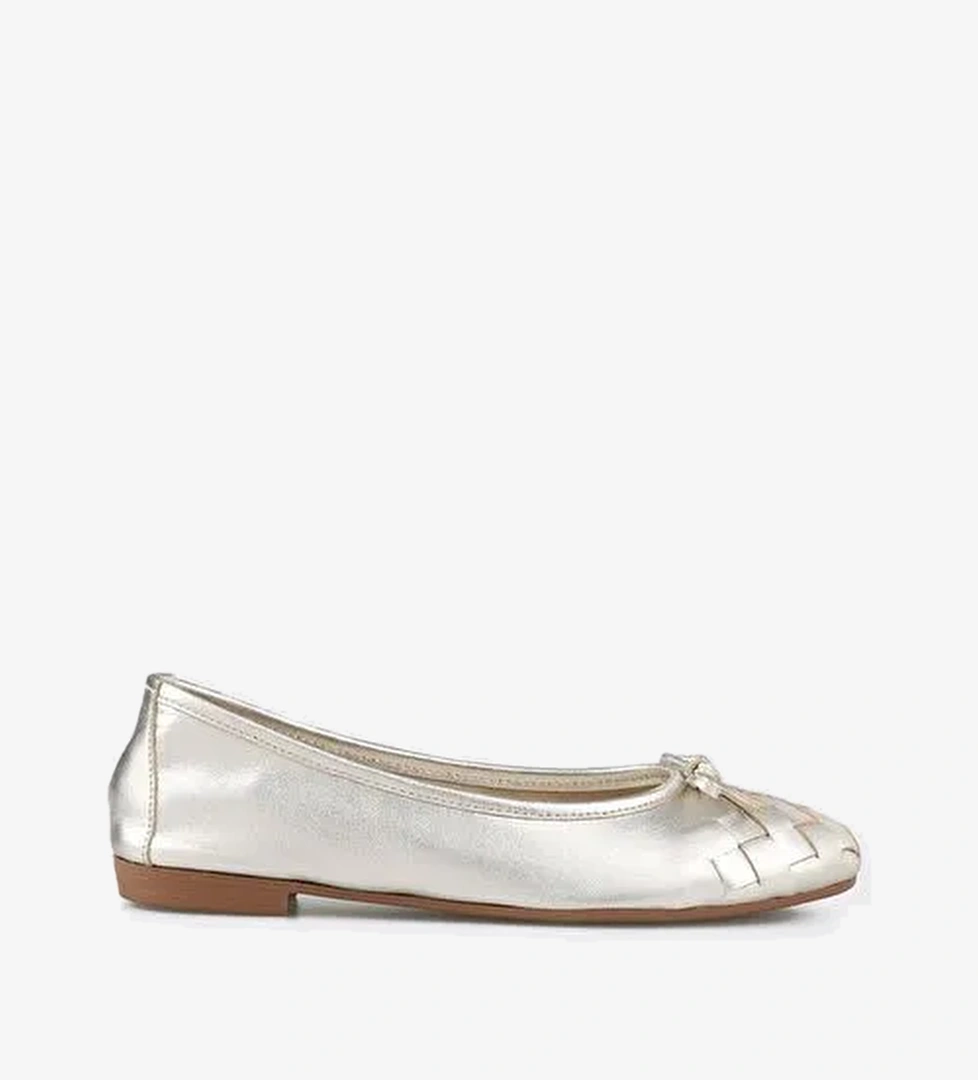 Elle Gold Kadın Deri Babet MITUARA - Görsel 1