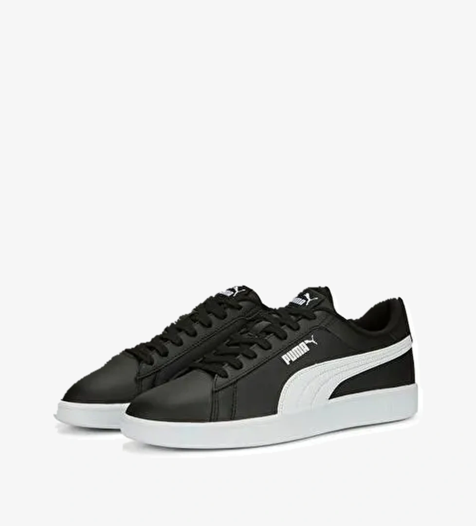 Puma Smash 3.0 L Puma Black PUMA White Erkek Günlük Ayakkabı Siyah 39098704 - Görsel 1