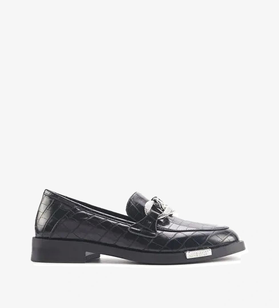 GIORDANA 4PR Siyah Kadın Loafer - Görsel 1