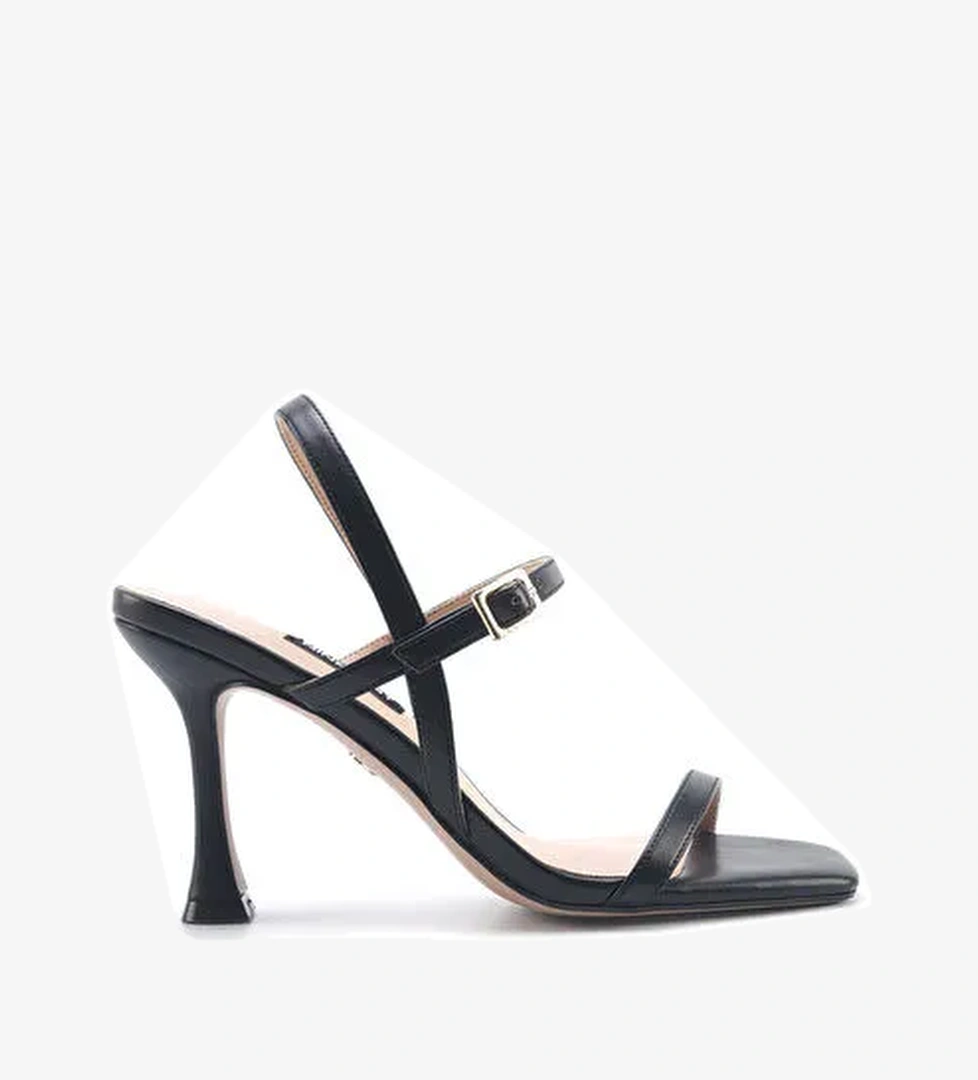 MONIQUE 5FX Siyah Kadın Topuklu Sandalet - Görsel 1