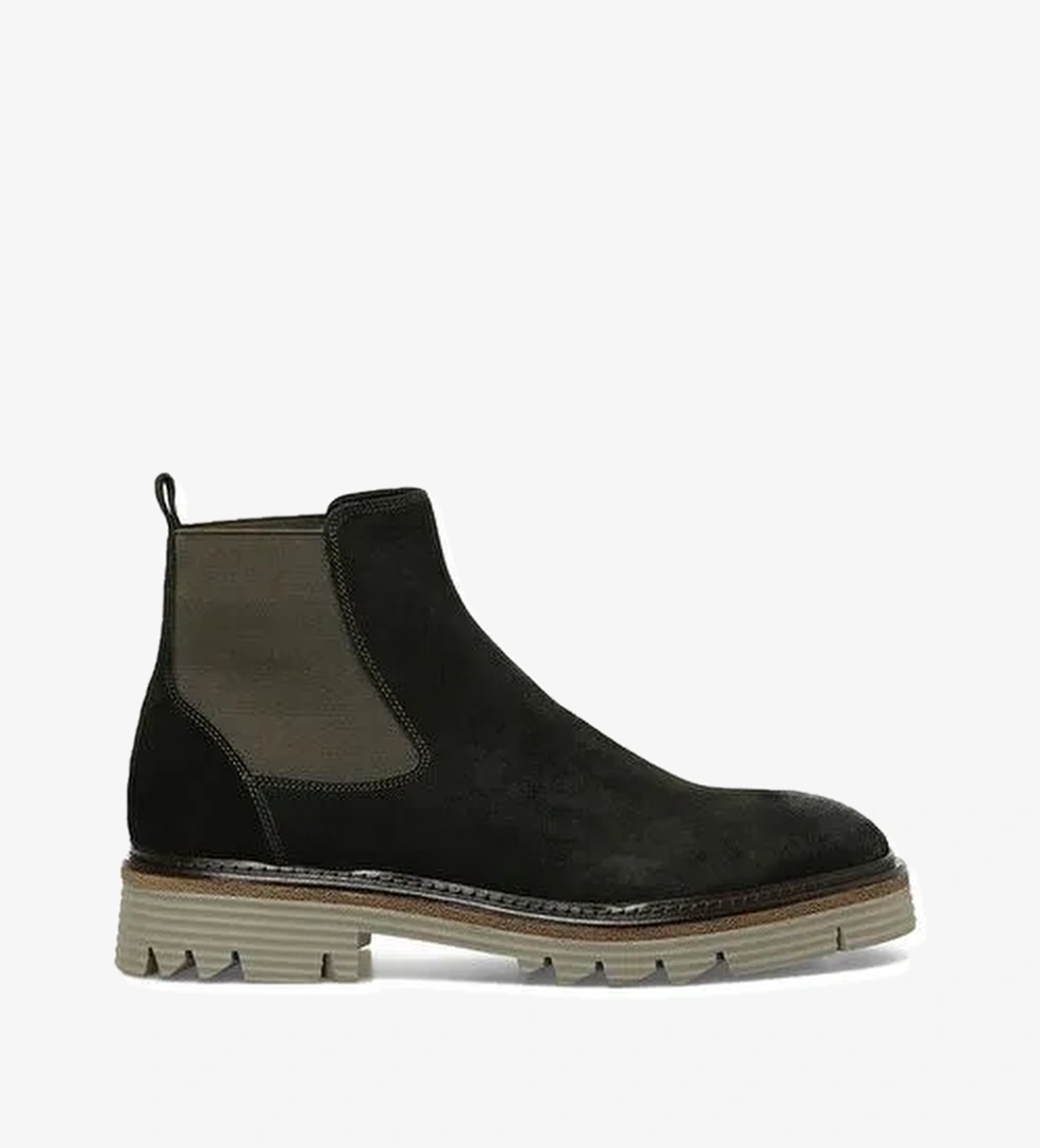 INCI DONET 4PR Haki Erkek Klasik Bot - Görsel 1