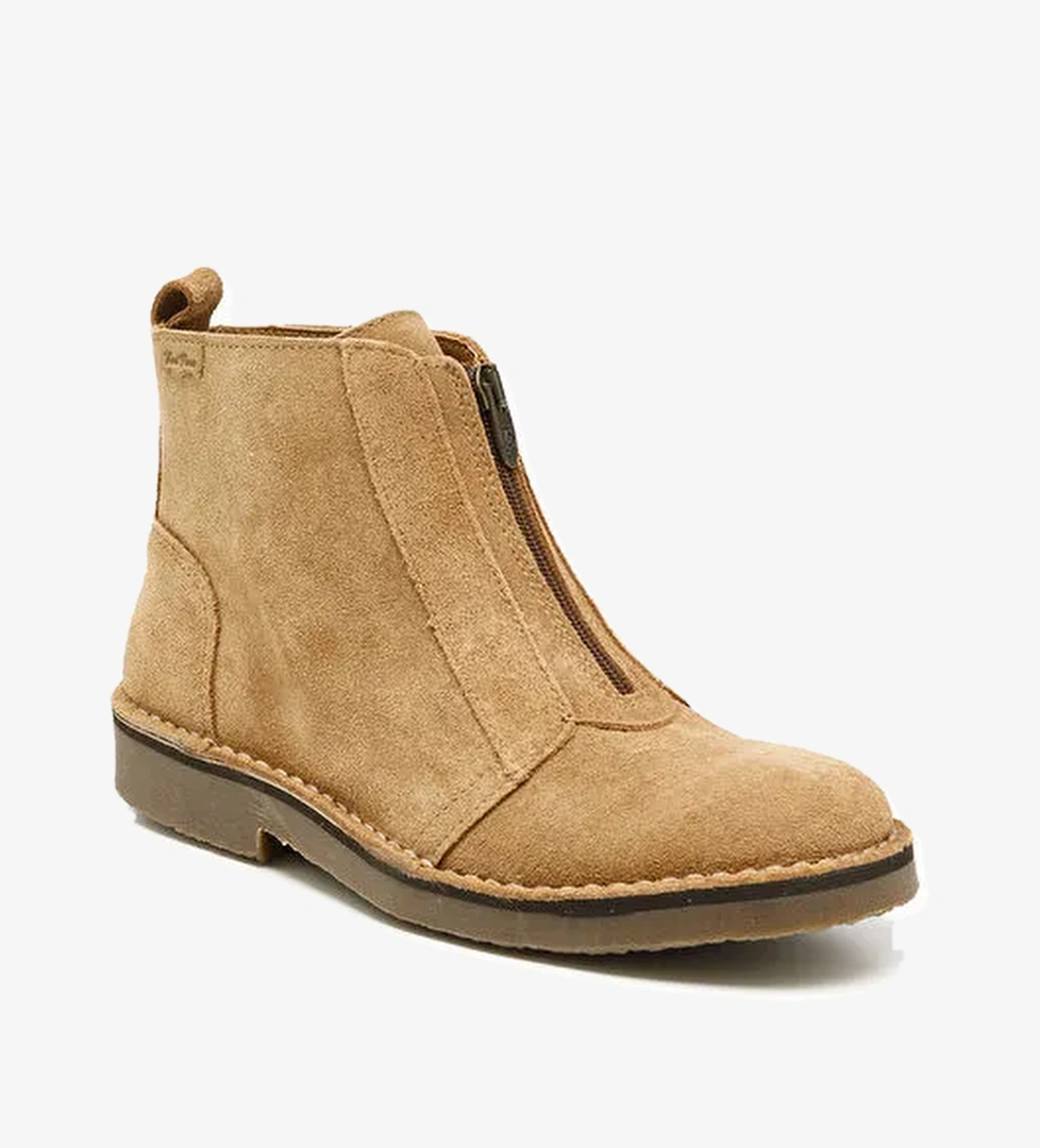 Kadın Bot INDIA-SY Toni Pons Ankle boot in Suede in Tobacco (Torrat) - Görsel 1