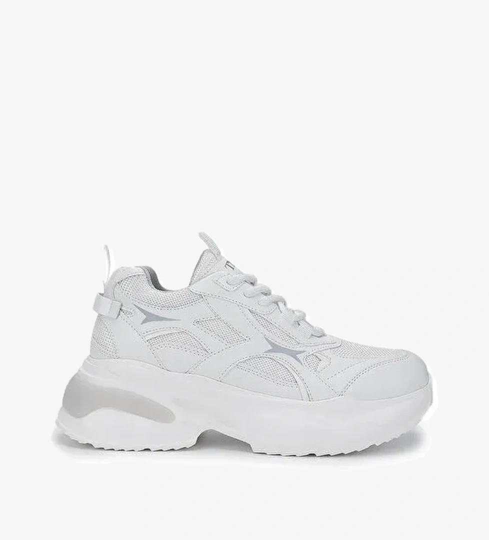 Tamer Tanca Kadın Tekstil/Suni Deri Beyaz Sneakers & Spor Ayakkabı - Görsel 1