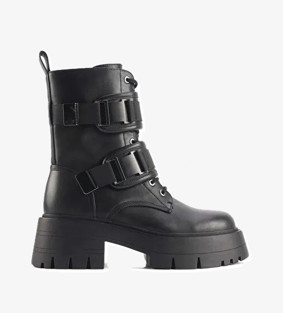 CHAD 4PR Siyah Kadın Postal - Görsel 1