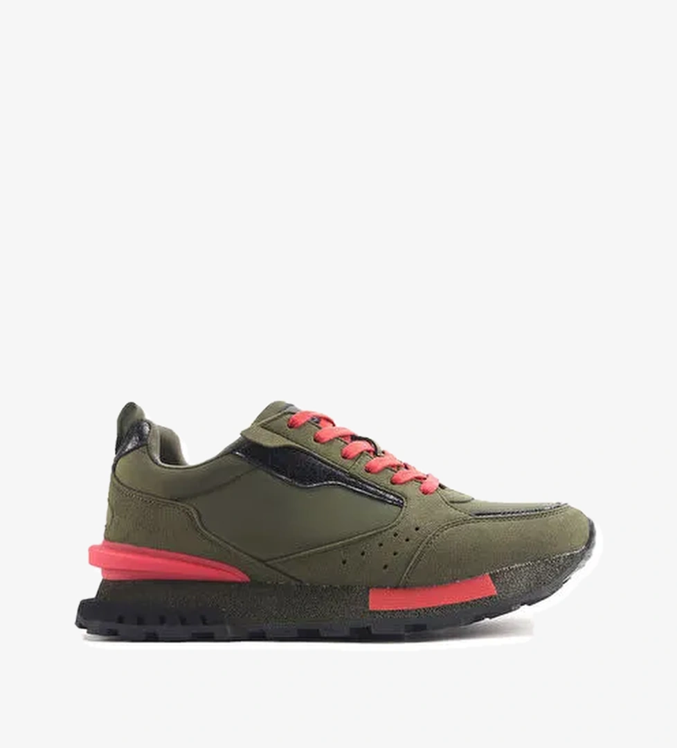 INCI CANTOR 4PR Haki Erkek Spor Ayakkabı - Görsel 1