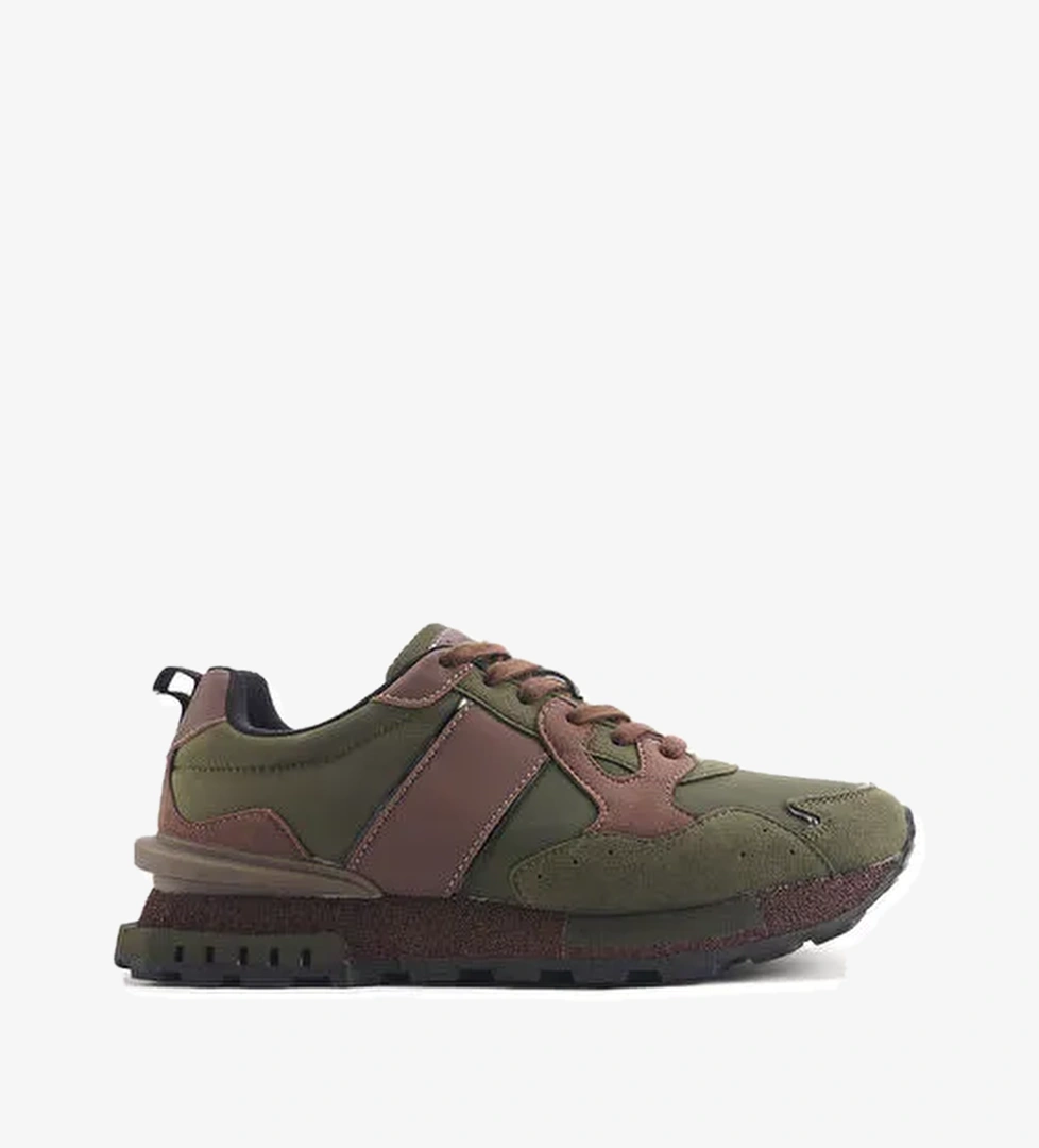 INCI GITTER 4PR Haki Erkek Spor Ayakkabı - Görsel 1