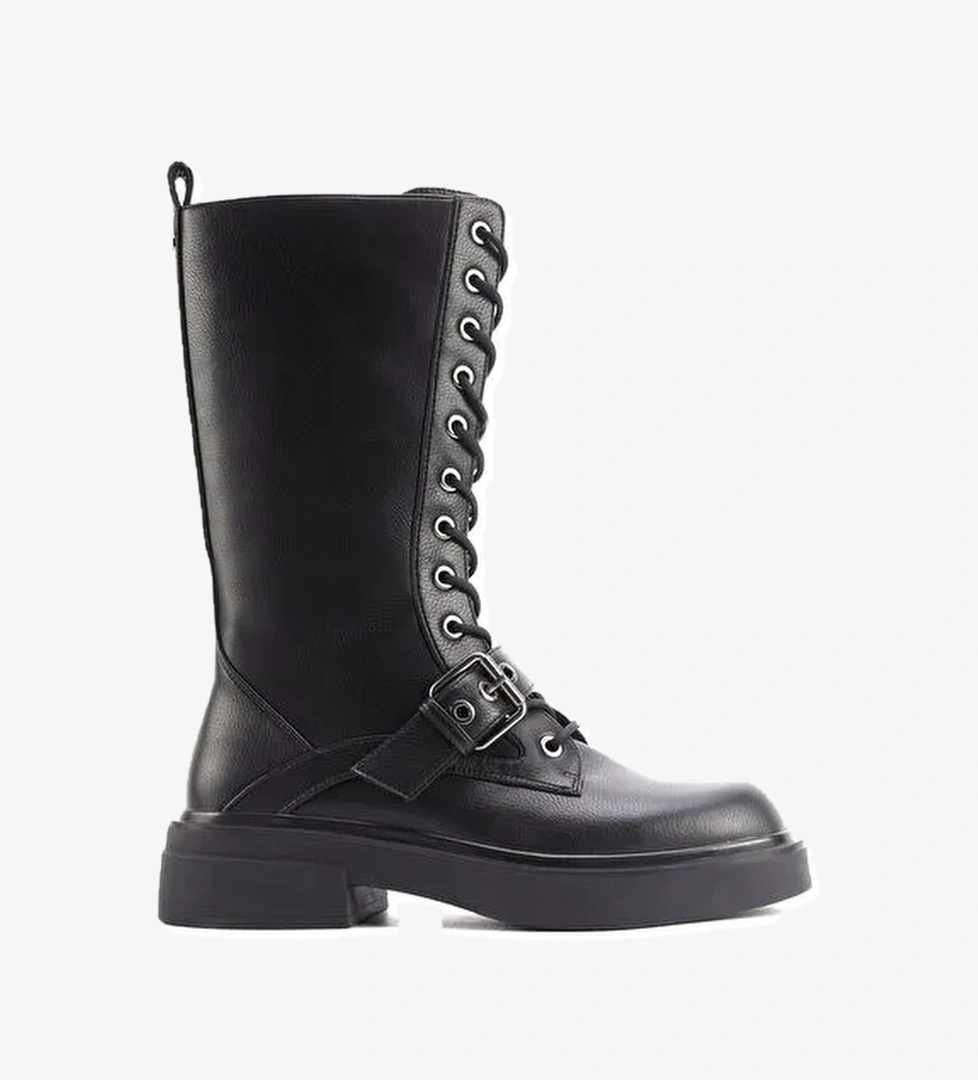 CAMELIA 4PR Siyah Kadın Postal - Görsel 1