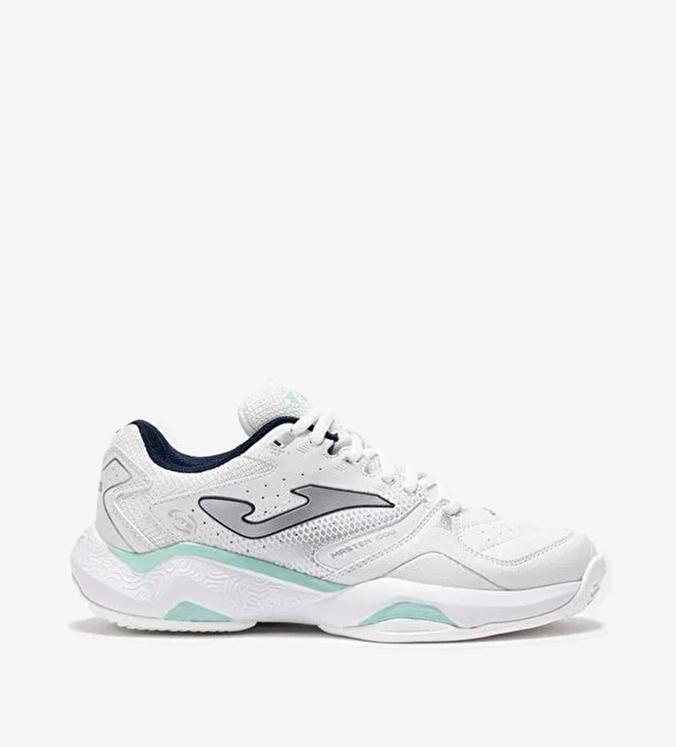 Joma Master 1000 2542 Beyaz Kadın Toprak Kort Tenis Ayakkabısı TM10LS2542C - Görsel 1