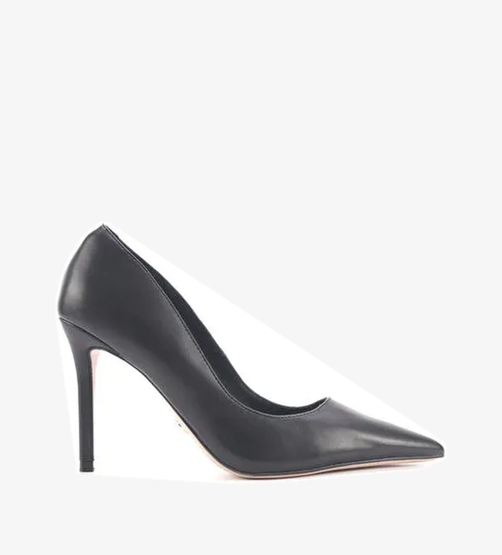 JULIANA 4PR Siyah Kadın Topuklu Ayakkabı - Görsel 1