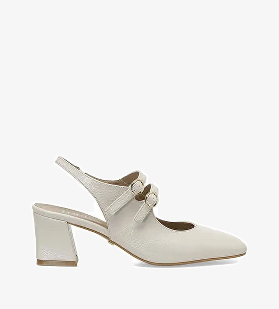 INCI SILVIA 5FX Bej Kadın Topuklu Ayakkabı - Görsel 1