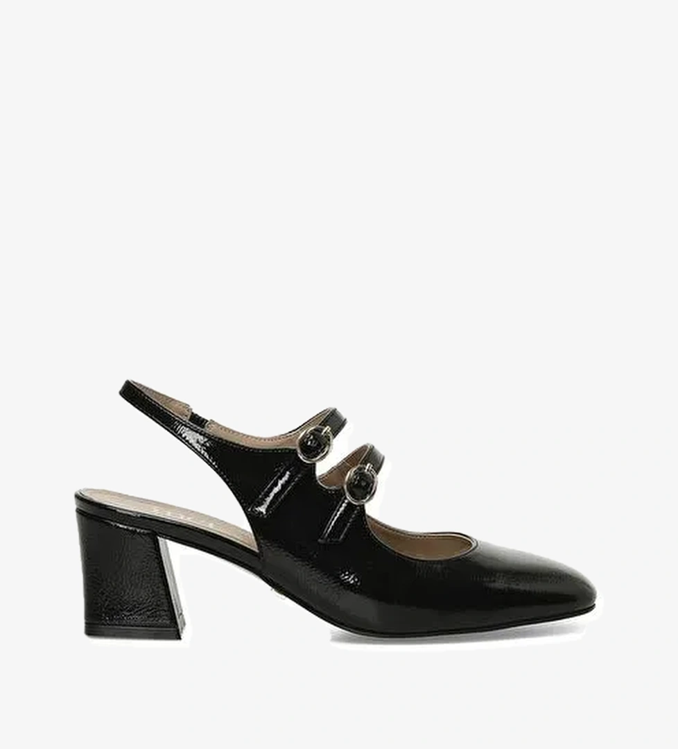 INCI SILVIA 5FX Siyah Kadın Topuklu Ayakkabı - Görsel 1