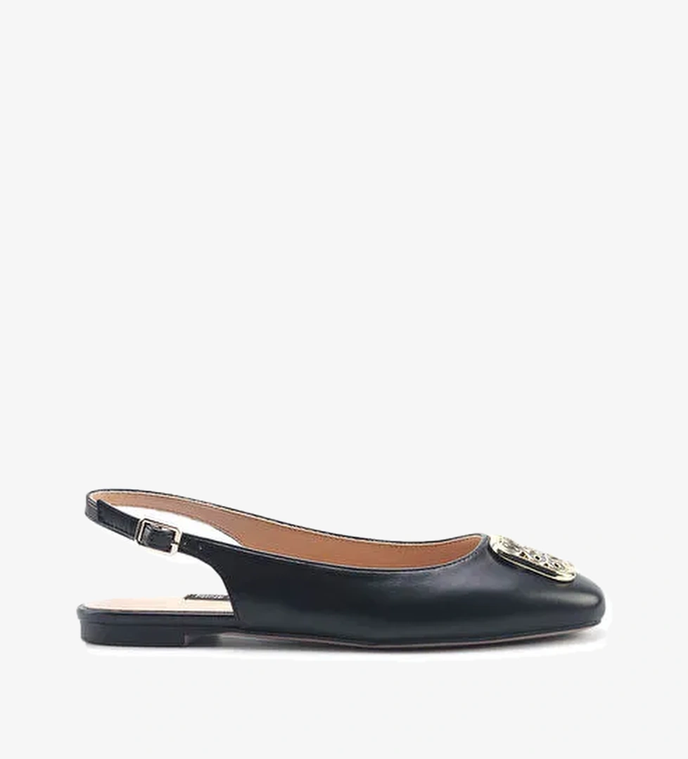 HONORE 5FX Siyah Kadın Babet - Görsel 1