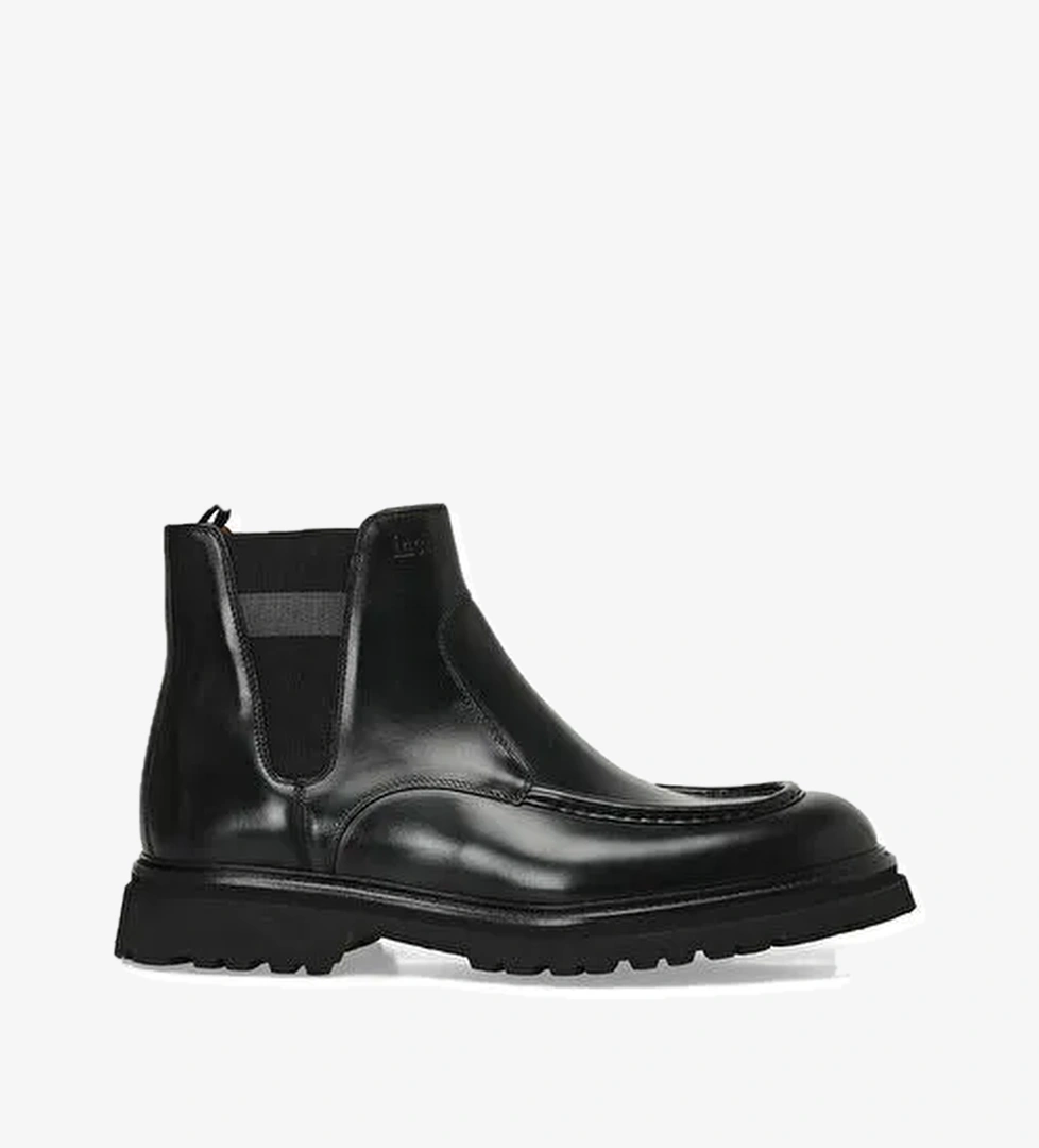 INCI ERSON 4PR Siyah Erkek Klasik Bot - Görsel 1