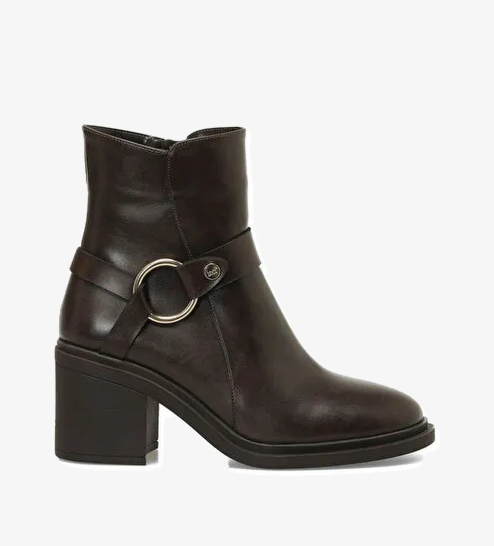 INCI BANES 4PR Kahverengi Kadın Topuklu Bot - Görsel 1