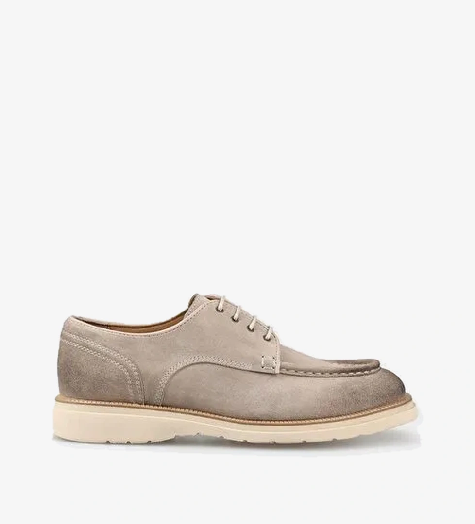 Vizon Deri Erkek Günlük Ayakkabı - Görsel 1