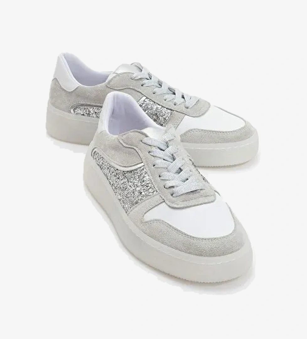 FELİPE Taş Cam Kırığı Kadın Spor Ayakkabı - Görsel 1