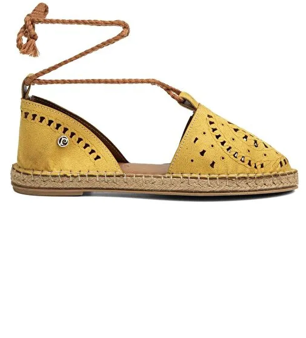 Pierre Cardin® | PC-52271-3592 Sari - Kadın Sandalet - Görsel 1