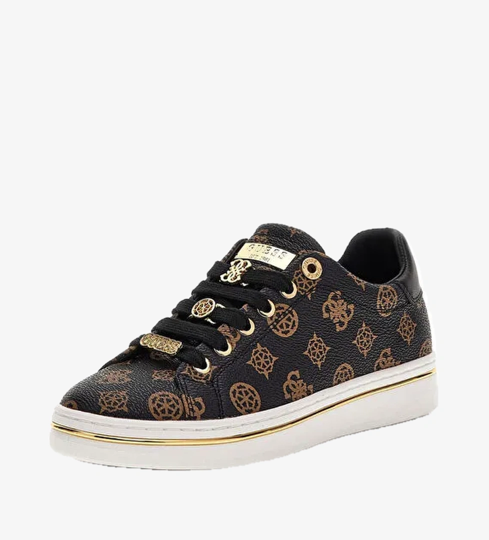 Guess Siyah Kadın Sneaker FLPSTAFAL12-BROCR - Görsel 1