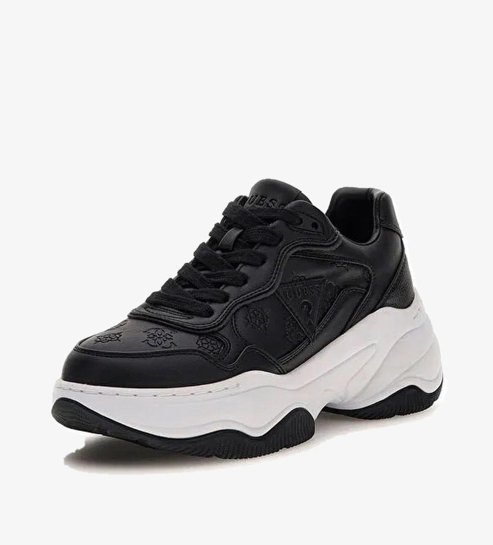 Guess Siyah Kadın Sneaker FLPHAPFAL12-BLACK - Görsel 1
