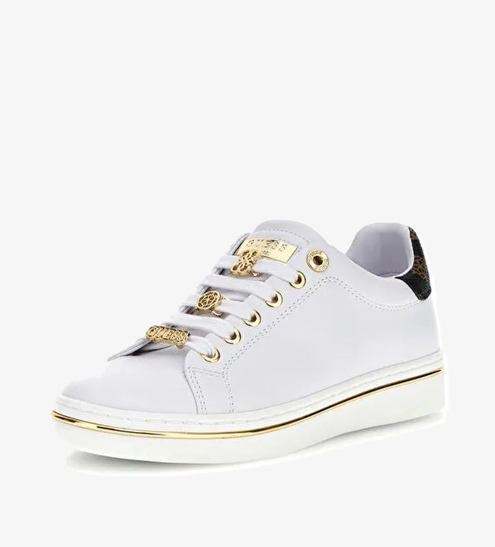 Guess Beyaz Kadın Sneaker FLPSTAELE12-WHITE