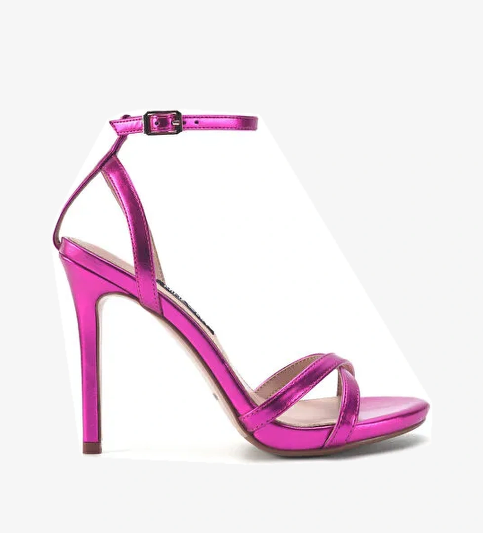 PIAVE 3FX Fuşya Kadın Topuklu Sandalet - Görsel 1