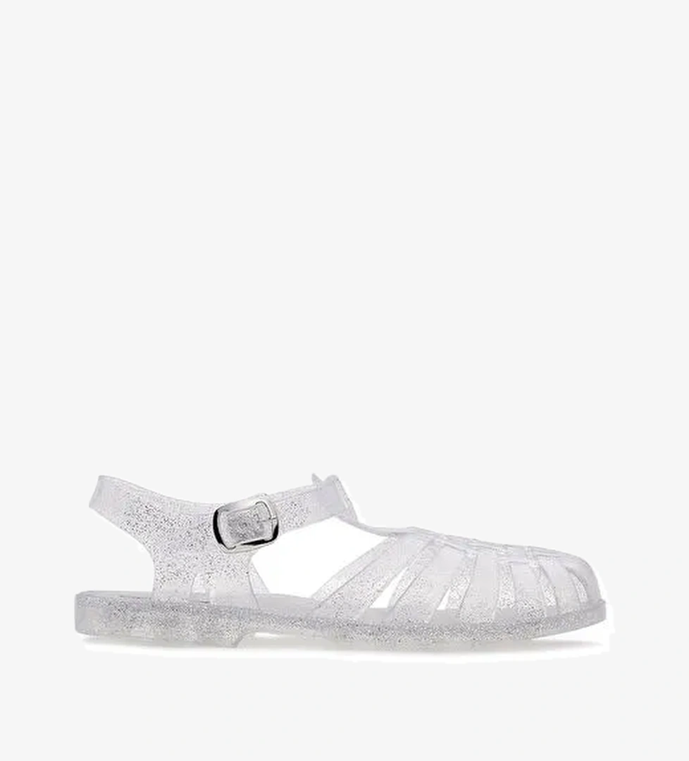 Kadın Şeffaf Bilekten Bantlı Jelly Sandalet 25SFE4907PV - Görsel 1